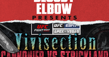 MMA Vivisection UFC Vegas 66 Cannonier vs Strickland picks odds analysis