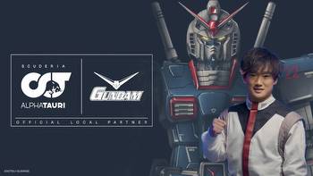 Mobile Suit Gundam Teams Up With Formula 1's Scuderia AlphaTauri for 2023 Las Vegas Grand Prix