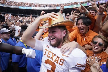 MONDAY HUDDLE: Performance by Quinn Ewers against Oklahoma brings ultimate ‘What if?’ for Texas fans
