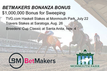 Monmouth BetMakers $1M Bonanza Bonus