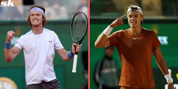 Monte-Carlo Masters 2023 Final: Andrey Rublev vs Holger Rune, head-to-head, prediction, odds, and pick