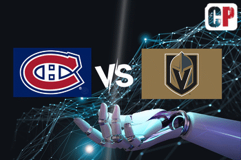 Montreal Canadiens at Vegas Golden Knights AI NHL Prediction 103023