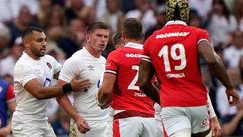 Most experienced England team defeat Wales despite Owen Farrell red