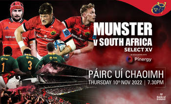 Munster Side To Face South Africa Select XV