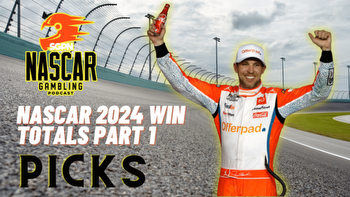 NASCAR 2024 Win Totals Picks Part 1 I NASCAR Gambling Podcast (Ep. 312)