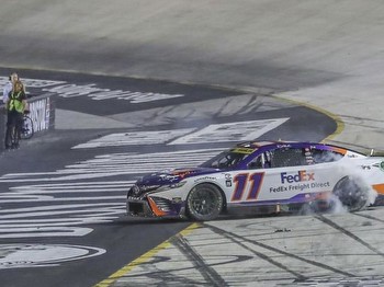 NASCAR's playoff push down to the madness of Martinsville with Hamlin and Truex title hopes on line