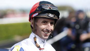 Nash Rawiller returns to riding at Randwick after suffering mild heart attack last month