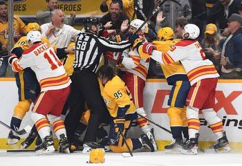 Nashville Predators at Calgary Flames