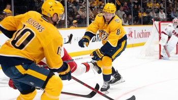 Nashville Predators fight back but lose to Red Wings in overtime 5-4