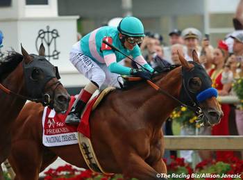 National Treasure takes topsy-turvy Preakness * The Racing Biz