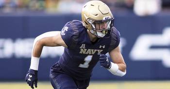 Navy linebacker John Marshall is the only unanimous All-American Athletic Conference selection