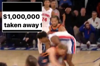 NBA bettor misses $1 million payday due to Knicks-Pistons bad beat
