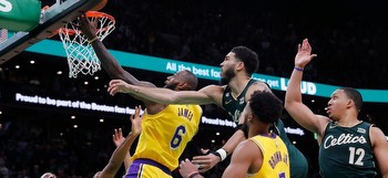 NBA Christmas Day Celtics vs. Lakers odds, props, predictions: LeBron James, Jayson Tatum player props