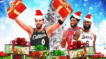 NBA Christmas wish list: Jayson Tatum gifts Boston with 50-piece