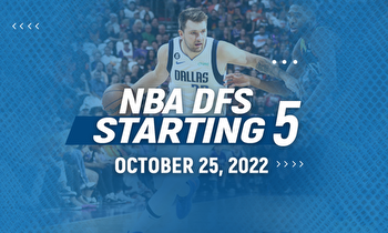 NBA DFS Starting 5 October 25: Luka Doncic Leads Dallas Mavericks Past New Orleans Pelicans