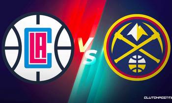 NBA Odds: Clippers-Nuggets prediction, odds, pick and more