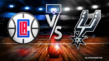 NBA Odds: Clippers-Spurs prediction, pick, how to watch