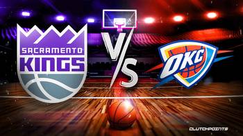 NBA Odds: Kings-Thunder prediction, pick how to watch