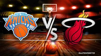 NBA Odds: Knicks-Heat prediction, pick, how to watch
