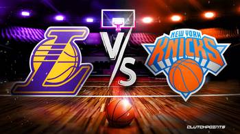 NBA Odds: Lakers-Knicks prediction, pick, how to watch