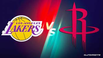 NBA Odds: Lakers-Rockets prediction, odds, pick and more