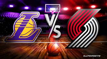 NBA Odds: Lakers vs. Trail Blazers prediction, pick, how to watch