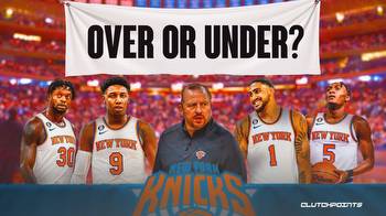 NBA Odds New York Knicks 2022-23 season win total prediction