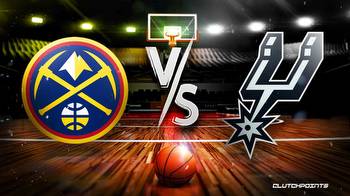 NBA Odds: Nuggets-Spurs prediction, pick, how to watch