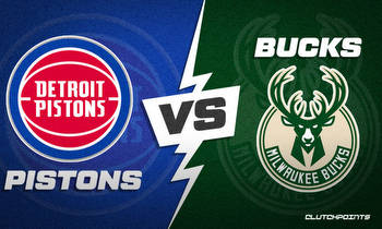 NBA Odds: Pistons-Bucks prediction, odds and pick