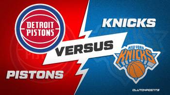 NBA Odds: Pistons-Knicks prediction, odds and pick