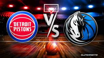 NBA Odds: Pistons-Mavericks prediction, pick, how to watch