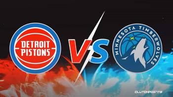 NBA Odds: Pistons-Timberwolves prediction, odds, pick and more