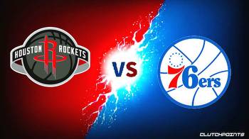 NBA Odds: Rockets-76ers prediction, odds, pick and more