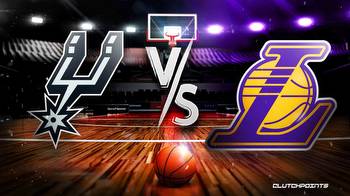 NBA Odds: Spurs-Lakers prediction, pick, how to watch