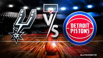 NBA Odds: Spurs vs. Pistons prediction, pick, how to watch