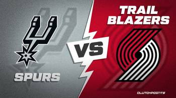 NBA Odds: Spurs vs. Trail Blazers prediction, odds and pick
