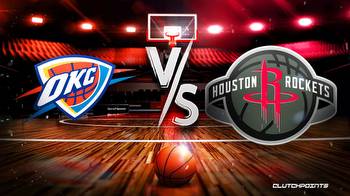 NBA Odds: Thunder-Rockets prediction, pick, how to watch
