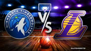 NBA Odds: Timberwolves-Lakers prediction, pick, how to watch