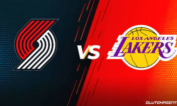 NBA Odds: Trail Blazers vs. Lakers prediction, odds, pick and more