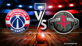 NBA Odds: Wizards vs. Rockets prediction, pick, how to watch