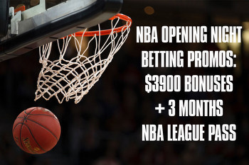 NBA Opening Night Betting Promos: $3900 Bonuses + 3 Months NBA League Pass