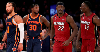 NBA Playoffs Best Bets for Tuesday: Knicks vs. Heat Game 2 odds, picks, predictions, & props