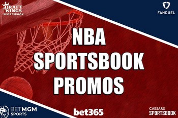 NBA sportsbook promos: $3,950 in bonuses for 76ers-Celtics, any other game