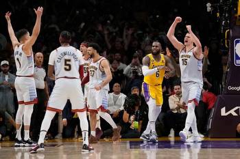 NBA title odds: Nuggets soar to top of odds after sweeping Lakers, Celtics on brink of elimination