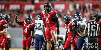 NC State football opens as three-score favorite vs. UConn