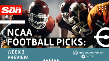 NCAA Football Betting Picks and Odds: Preview for Week 3