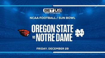 NCAAF Score Predictions: Notre Dame Routes Oregon State