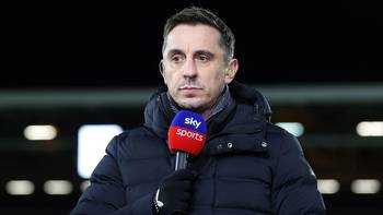 Neville maintains controversial Arsenal, Man Utd Prem prediction after Carabao Cup final
