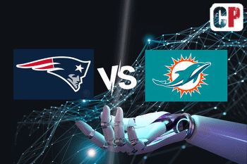 New England Patriots at Miami Dolphins AI NFL Prediction 102923