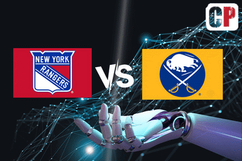 New York Rangers at Buffalo Sabres AI NHL Prediction 101223
